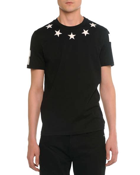 givenchy shirt met sterren|givenchy t shirts.